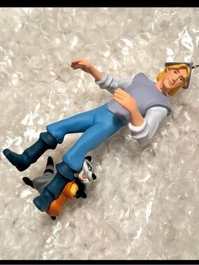 1995 Hallmark - Captain John Smith & Meeko Disney Pocahontas Keepsake Ornament